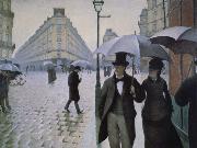 Gustave Caillebotte Rainy day in Paris china oil painting reproduction